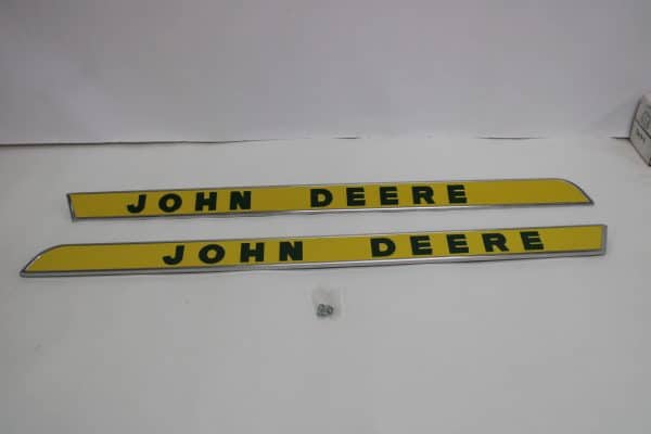 JD Name Plate w/Raised Letters (Pair)